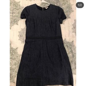 Never worn GAP dress (dark denim look)